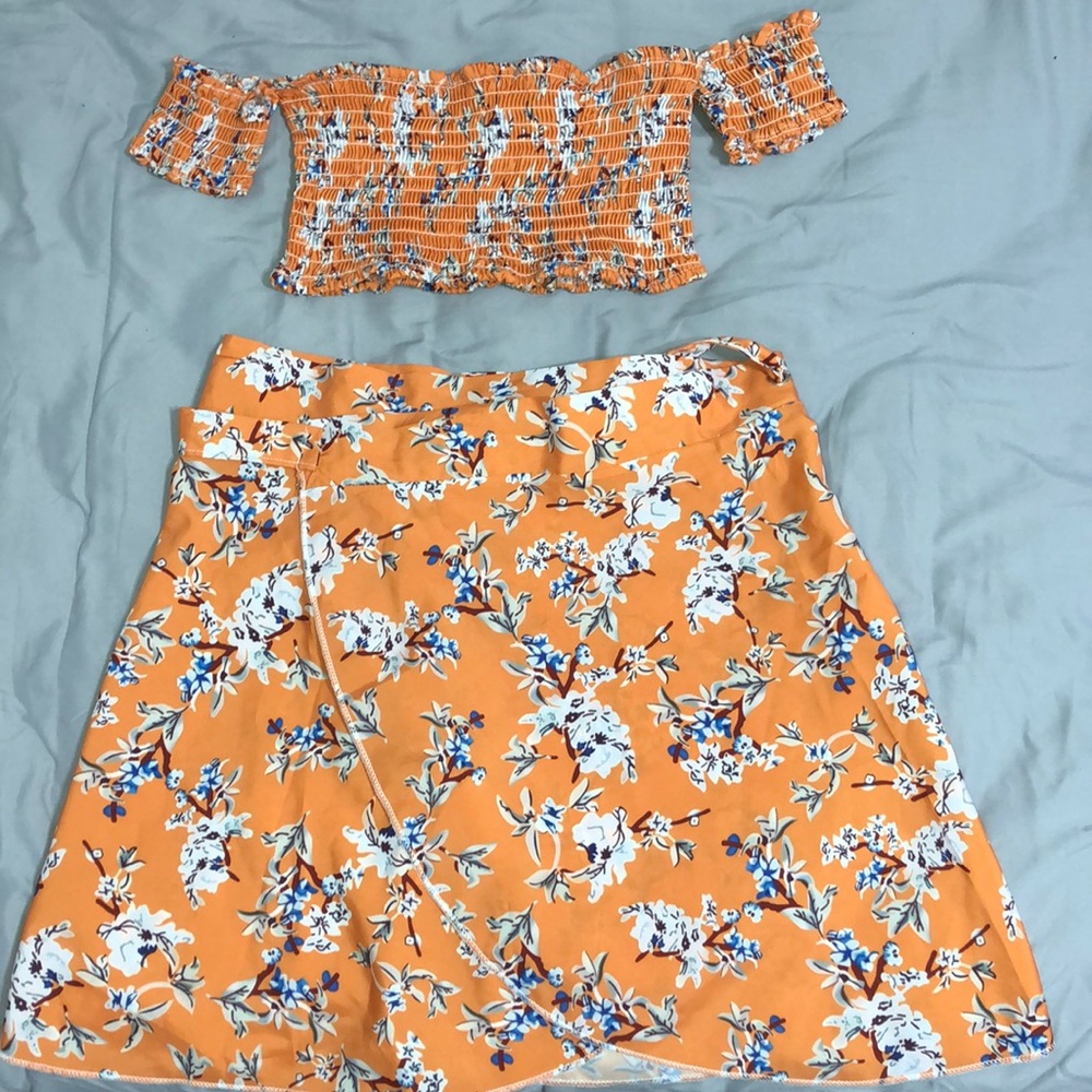 Floral Two piece set